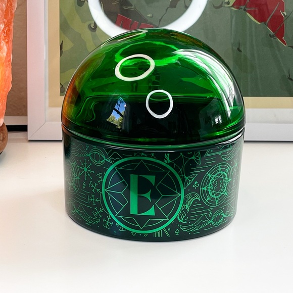 Wicked Other - Wicked Glass Decor Elphaba Green Decorative Container